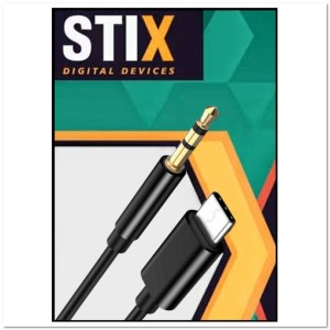 Кабель OTG TYPE C - AUX 3.5 STiX X-024 (папа-папа) Кабель OTG TYPE C - AUX 3.5 STiX X-024 (папа-папа)