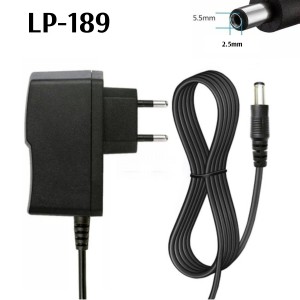 СЗУ для цифровых устройств 9V (2А) разъем 5,5 / 2,5 LP-189 кабель 1,2 метра СЗУ для цифровых устройств 9V (2А) разъем 5,5 / 2,5 LP-189 кабель 1,2 метра