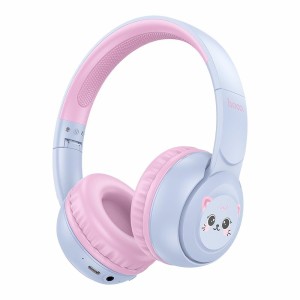 Полноразмерные BLUETOOTH наушники HOCO W60 RHYME BLUE Полноразмерные BLUETOOTH наушники HOCO W60 RHYME BLUE