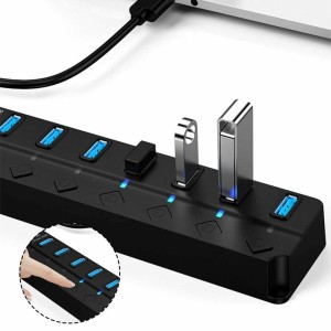 USB-HUB на 7 USB-портов 302 (USB3.0*7) с питанием USB-HUB на 7 USB-портов 302 (USB3.0*7) с питанием