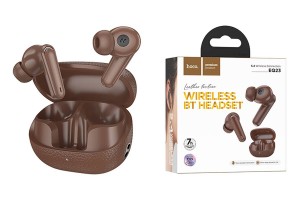Беспроводные наушники HOCO EQ23 Plus BROWN BT5.4 Беспроводные наушники HOCO EQ23 Plus BROWN BT5.4
