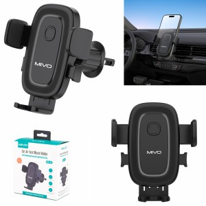 Автодержатель MIVO MZ44 в дефлектор, крючковой ЗАКРУЧИВАЮЩИЙСЯ ЗАЖИМ Автодержатель MIVO MZ44 в дефлектор, крючковой ЗАКРУЧИВАЮЩИЙСЯ ЗАЖИМ