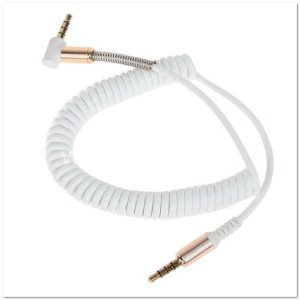 Кабель AUX STiX S-02 ВИТОЙ угловой резиновый 1,5 метра в коробке БЕЛЫЙ Кабель AUX STiX S-02 ВИТОЙ угловой резиновый 1,5 метра в коробке БЕЛЫЙ