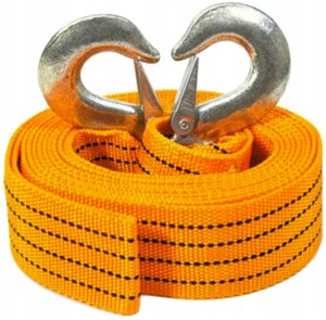Автомобильный буксировочный трос 6т/5м Автомобильный буксировочный трос 6т/5м