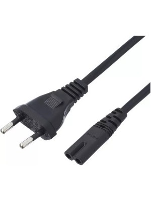 Кабель питания С7 (ВОСЬМЕРКА) сетевой 2х конт. для быт.техн. 2 м Кабель питания С7 (ВОСЬМЕРКА) сетевой 2х конт. для быт.техн. 2 м