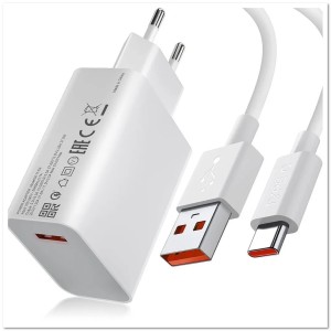 СЗУ Mi с USB-портом + кабель TYPE C 120W PREMIUM AAA СЗУ Mi с USB-портом + кабель TYPE C 120W PREMIUM AAA