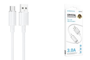 Кабель TYPE C BOROFONE BX112 3А (1М) (круглый) Кабель TYPE C BOROFONE BX112 3А (1М) (круглый)
